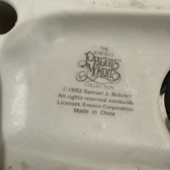 Precious Moments 1992 Porcelain Nightlight Nativity Scene Night Light Works - Picture 10 of 11